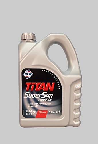メンテナンス FUCHS TITAN SuperSyn LongLife 4L 0W-40 Amazon.com: Fuchs 4 Liter TITAN SUPERSYN LONGLIFE SAE 0W-40